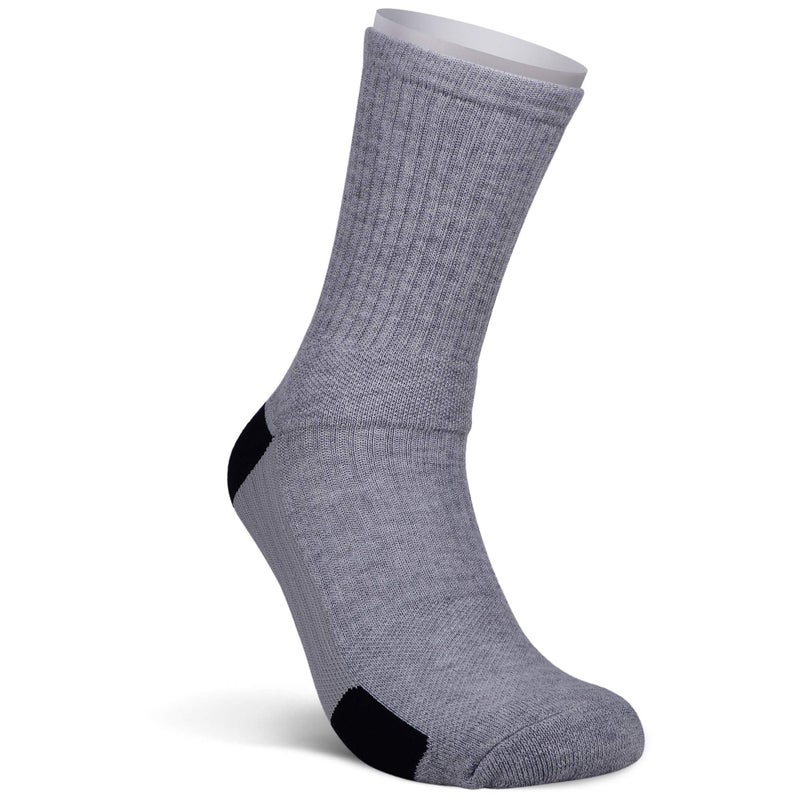 JHM mens Thick Protective Sport Cushion Basketball Compression Athletic Socks, 5 Pairs Color#5, 6-13 - Image 5